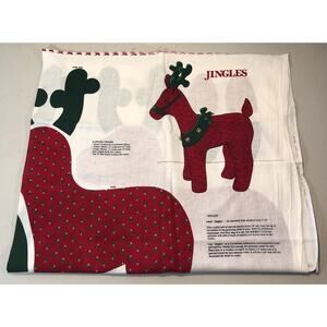 (2) Christmas By Cranston & Spring Print Works Jingles & Country Angel